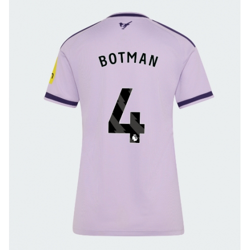 Newcastle United Sven Botman #4 Maglia Gara Terza Repliche 2026-27 Donna Maniche Corte Newcastle United Sven Botman #4 Maglia Gara Terza Repliche 2026-27 Donna Maniche Corte